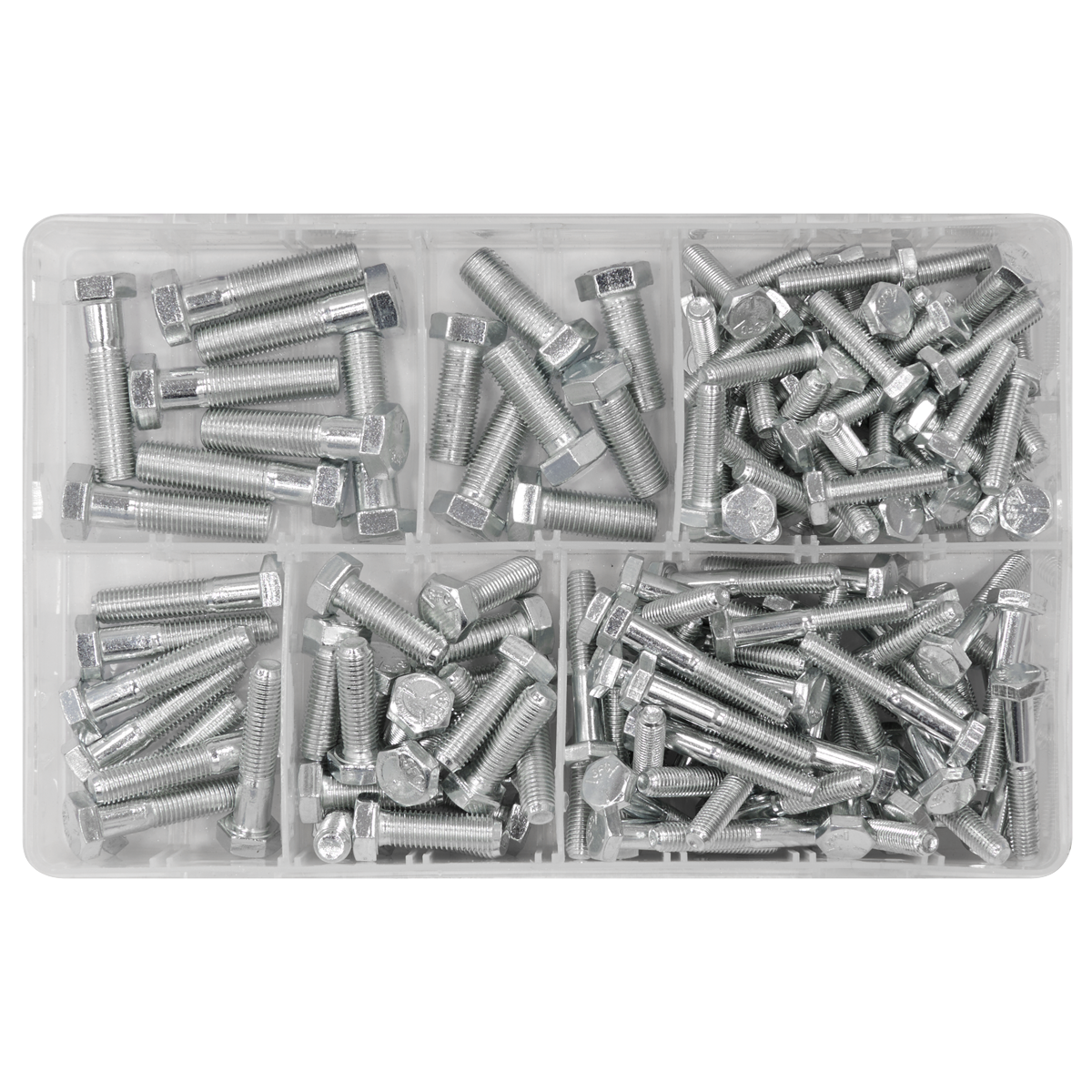 Sealey AB047UNF Setscrew Assortment 1/4"-3/8"UNF 144pc