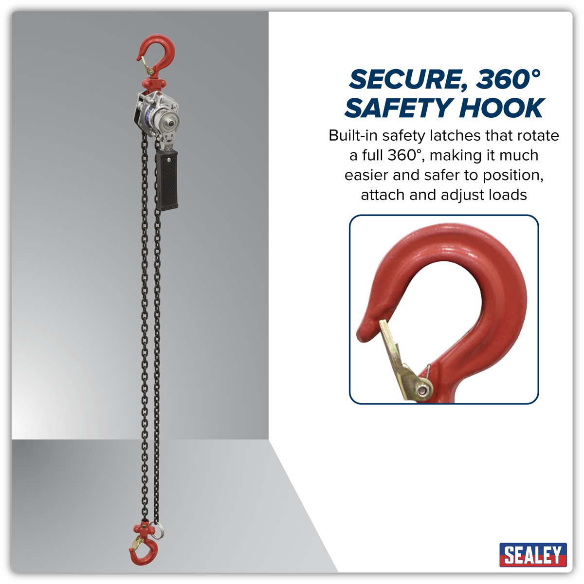 Sealey LH251 Mini Lever Hoist 250kg