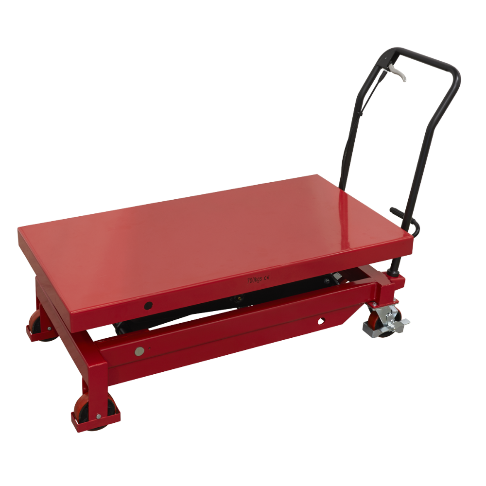 Sealey EVBT700 High Lift EV Battery Lift/Hydraulic Platform Truck 700kg Capacity