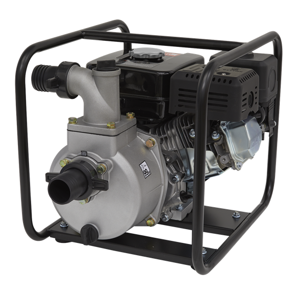 Sealey EWP050 Water Pump Ø50mm 7hp Petrol Engine