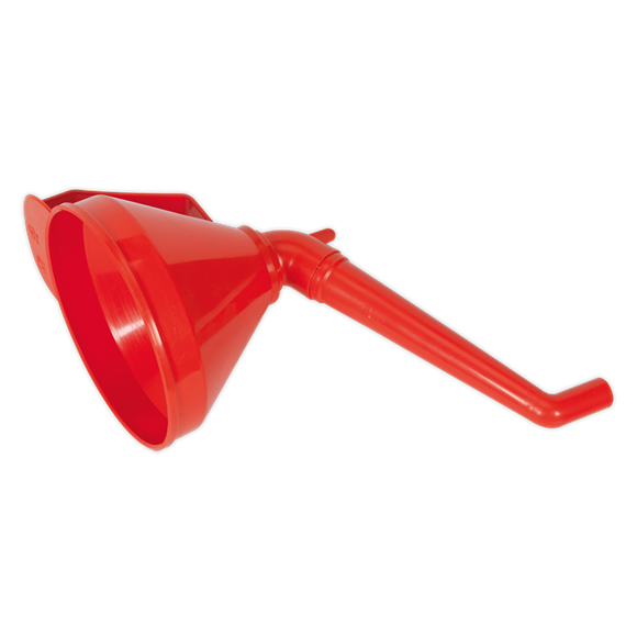 Sealey F16 Fixed Offset Spout Funnel with Filter 160mm - Medium