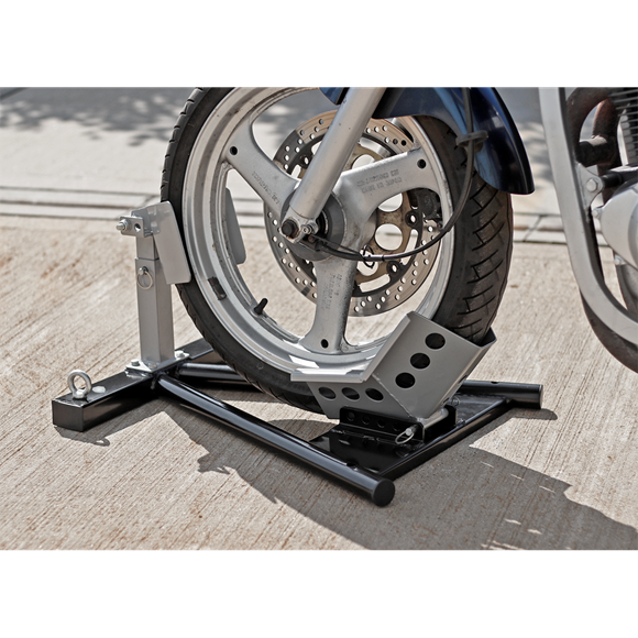 Sealey FPS7 Motorcycle Front Wheel Chock Heavy-Duty