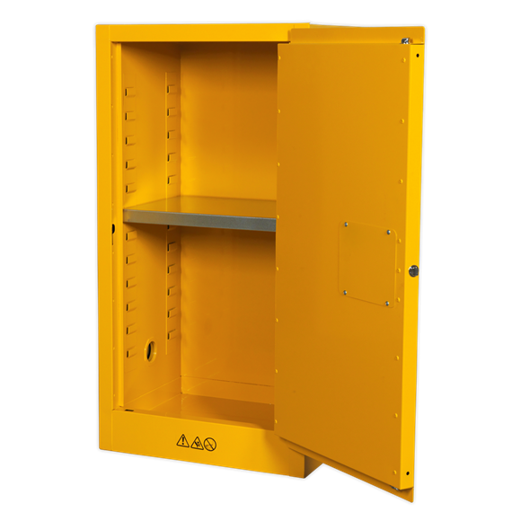 Sealey FSC08 Flammables Storage Cabinet 585 x 460 x 1120mm