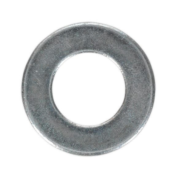 Sealey FWA1224 Flat Washer DIN 125 M12 x 24mm Form A Zinc Pack of 100