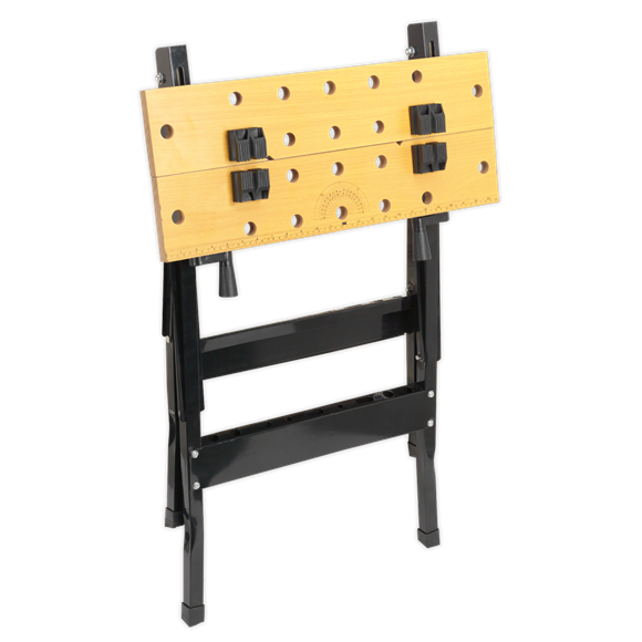 Sealey FWB1 Folding Workbench 235mm Capacity