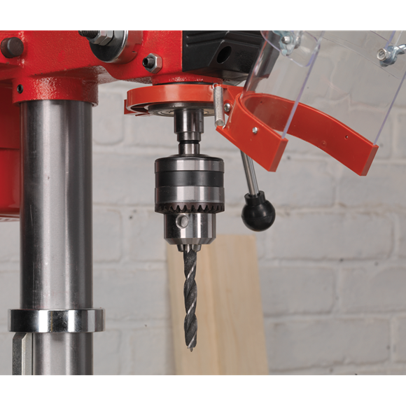 Sealey GDM140F Pillar Drill Floor 12-Speed 1500mm Height 370W/230V