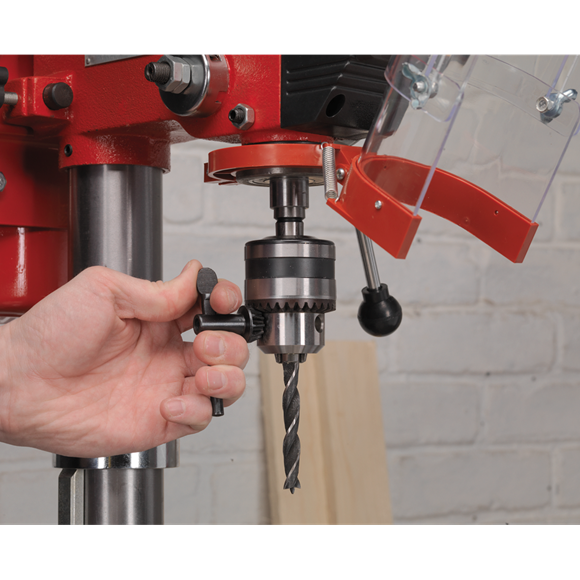Sealey GDM140F Pillar Drill Floor 12-Speed 1500mm Height 370W/230V