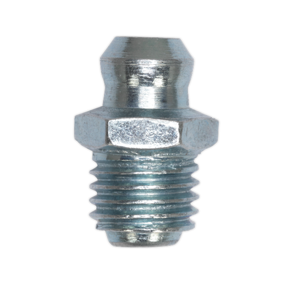 Sealey GNM21 Straight Grease Nipple 8 x 1.25mm - Pack of 25