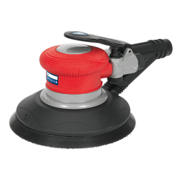 Sealey GSA06 Air Palm Random Orbital Sander Ø150mm Dust-Free Self-Contained