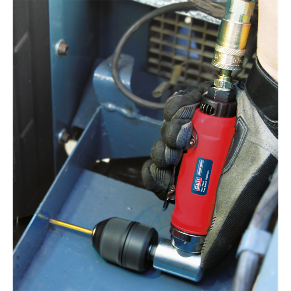 Sealey GSA231 Air Angle Drill with Ø10mm Keyless Chuck