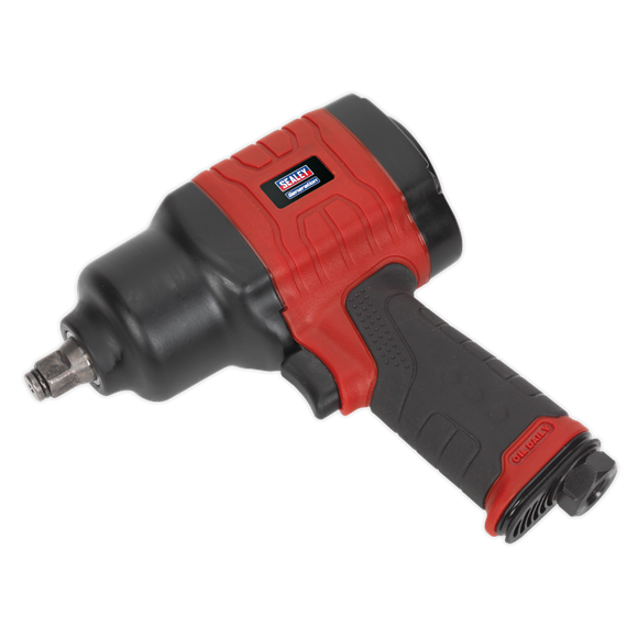 Sealey GSA6002 Composite Air Impact Wrench 1/2"Sq Drive - Twin Hammer