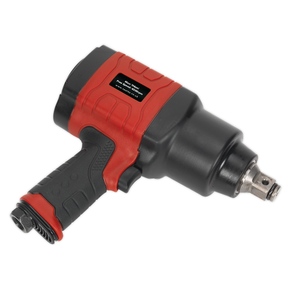 Sealey GSA6004 Composite Air Impact Wrench 3/4"Sq Drive - Twin Hammer