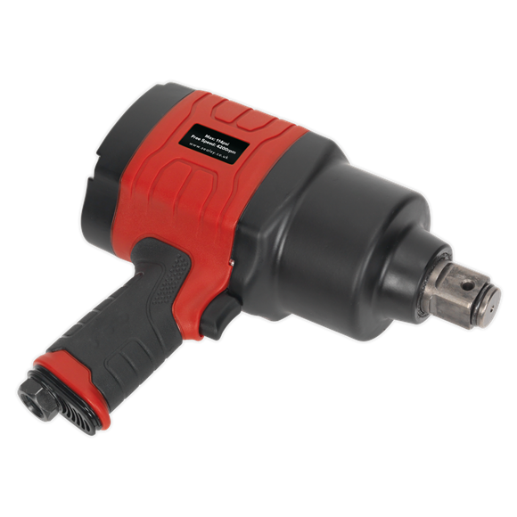 Sealey GSA6005 Air Impact Wrench 1"Sq Drive - Twin Hammer