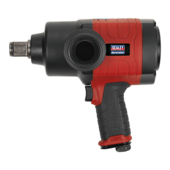 Sealey GSA6005 Air Impact Wrench 1"Sq Drive - Twin Hammer
