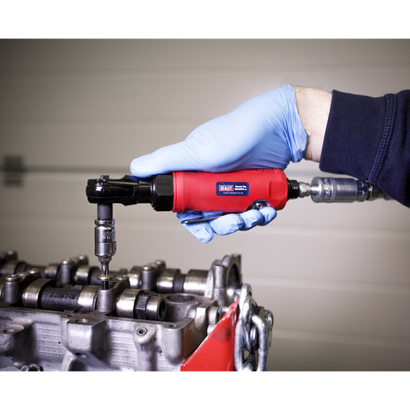 Sealey GSA634 Compact Air Ratchet Wrench 1/4"Sq Drive