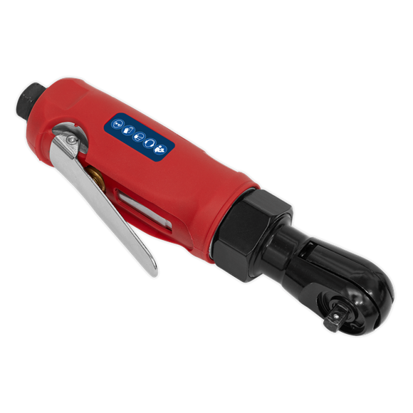 Sealey GSA634 Compact Air Ratchet Wrench 1/4"Sq Drive