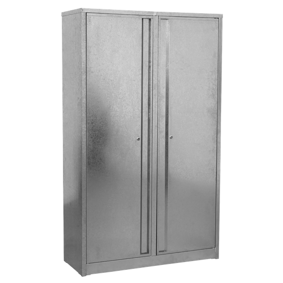 Sealey GSC110385 Galvanized Steel Floor Cabinet 4-Shelf Extra-Wide