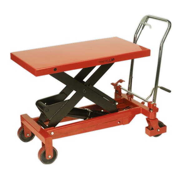 Sealey HPT1000 Hydraulic Scissor Lift Platform Table 1000kg Capacity