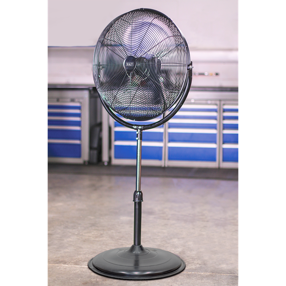 Sealey HVF20P Industrial High Velocity Pedestal Fan 20" 230V