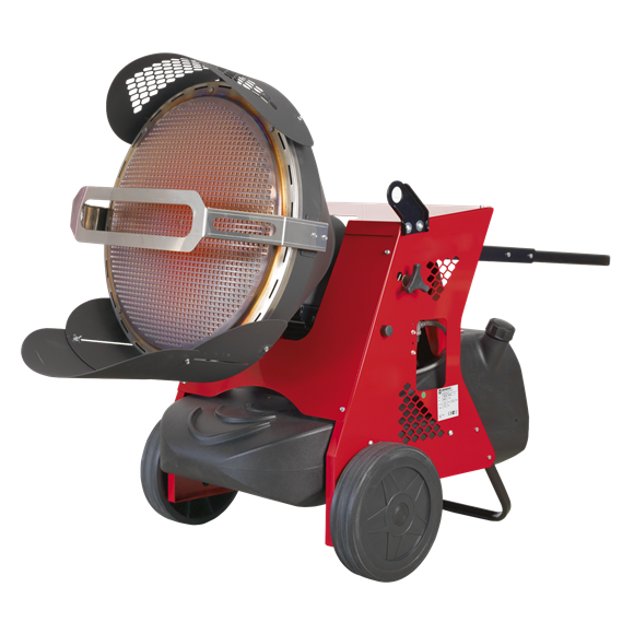 Sealey IR55 Infrared Paraffin/Kerosene/Diesel Heater 45.5kW 230V