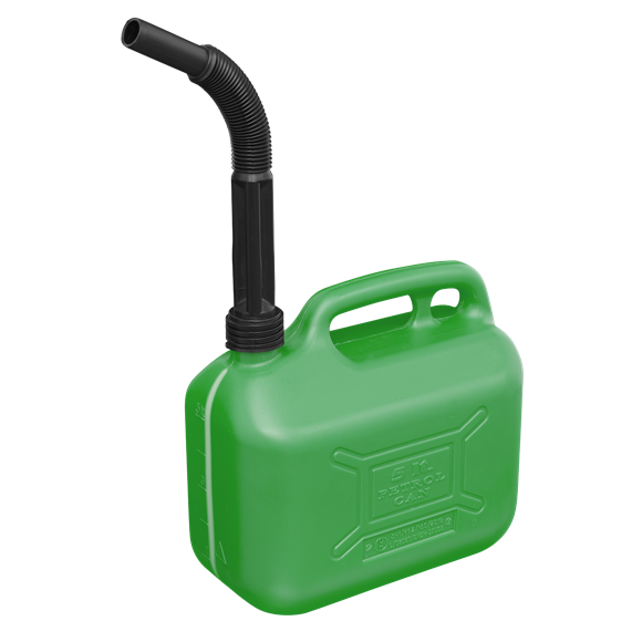 Sealey JC5G Fuel Can 5L - Green