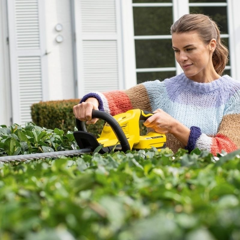Karcher HGE 18-45 Cordless Hedge Strimmer (Battery Set)