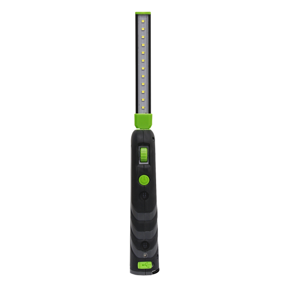 Sealey LED1801 Rechargeable Slim Folding Inspection Light 12 SMD LED & 1 SMD LED Lithium-ion