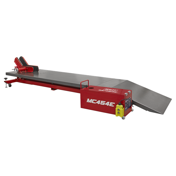 Sealey MC454E Motorcycle Lift 450kg - 12V Electro/Hydraulic