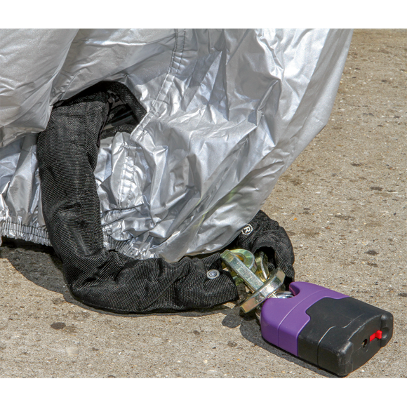 Sealey MCL Motorcycle Cover Large 2460 x 1050 x 1370mm