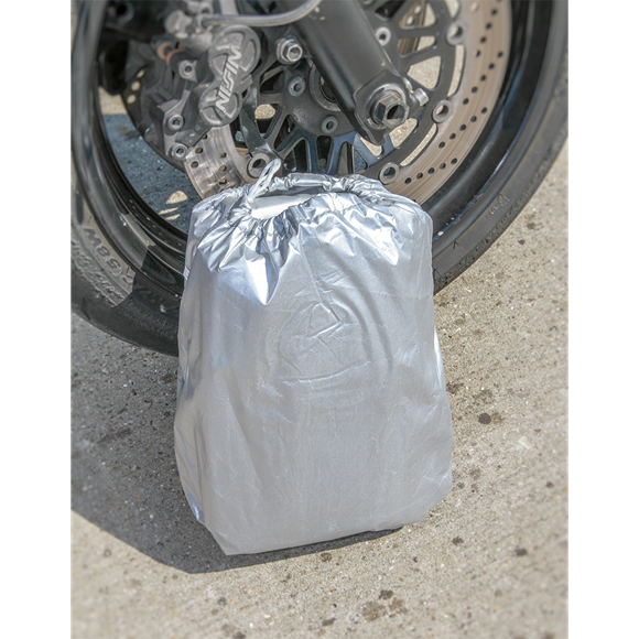 Sealey MCM Motorcycle Cover Medium 2320 x 1000 x 1350mm