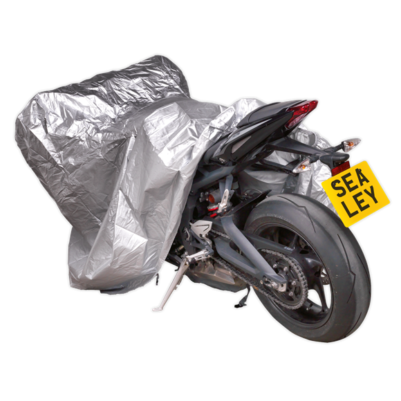Sealey MCM Motorcycle Cover Medium 2320 x 1000 x 1350mm