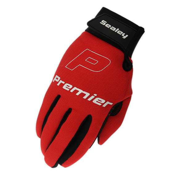 Sealey MG796L Premier Mechanic's Gloves Padded Palm (9) - Large Pair