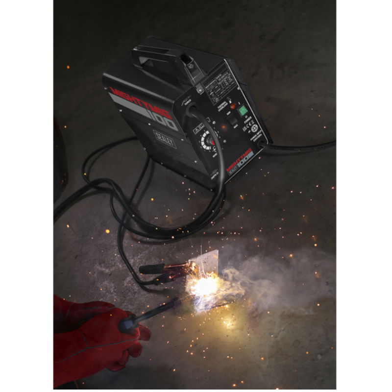 Sealey MIGHTYMIG100 Gasless MIG Welder 100A 230V
