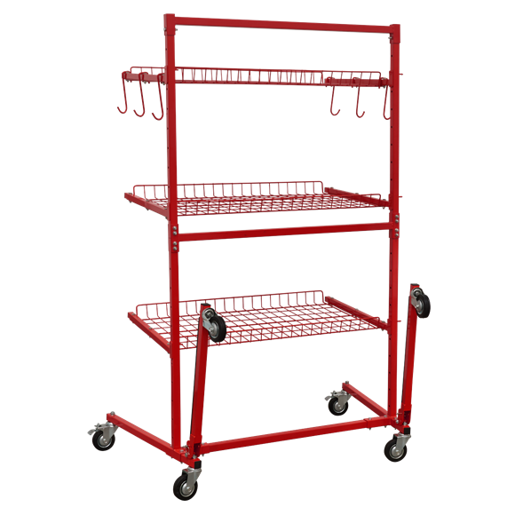 Sealey MK75 Parts Cart with Panel Train