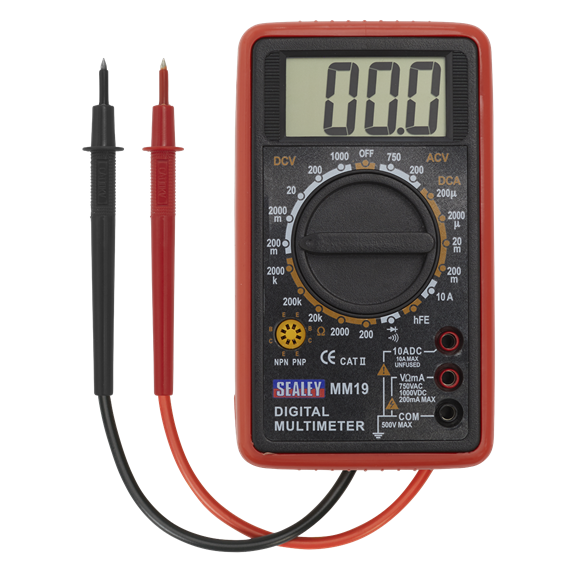Sealey MM19 Digital Multimeter 7-Function