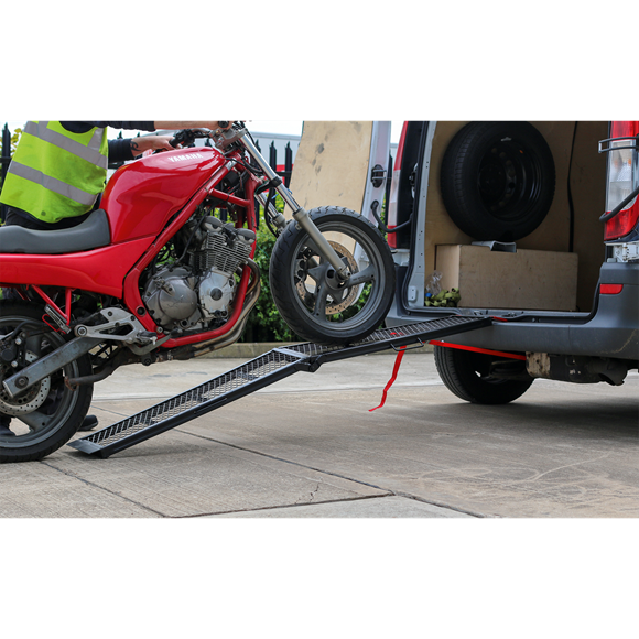Sealey MR360 Steel Mesh Folding Loading Ramp 360kg Capacity