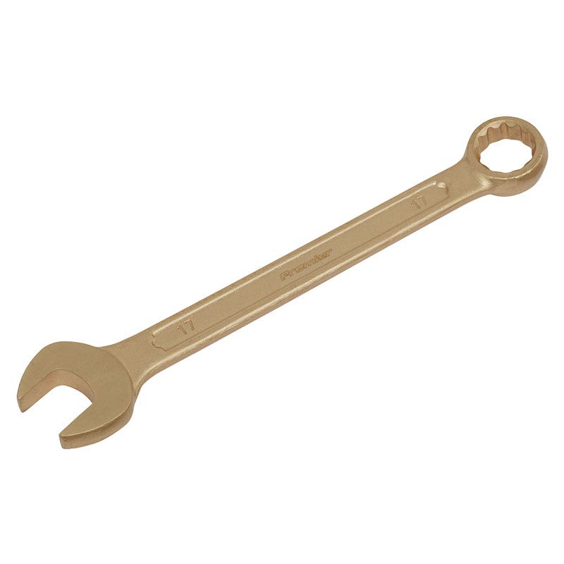 Sealey NS008 Combination Spanner 17mm - Non-Sparking