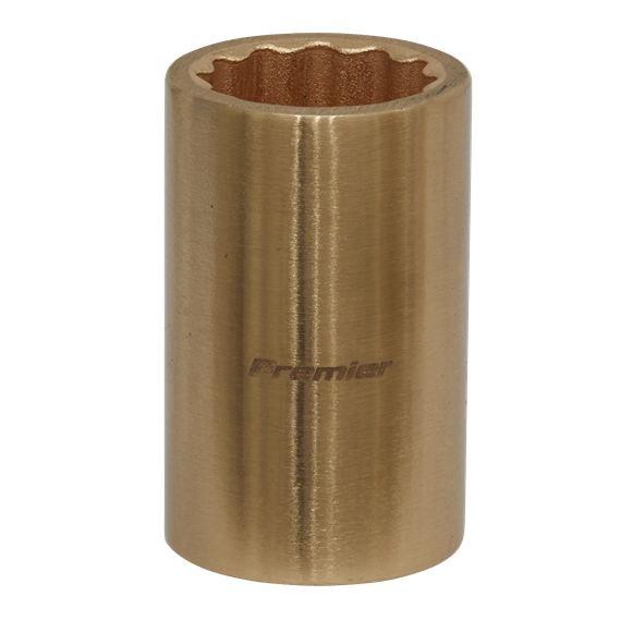 Sealey NS050 Socket 17mm 1/2"Sq Drive - Non-Sparking WallDrive®
