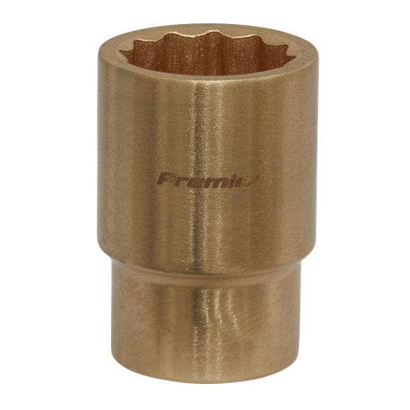 Sealey NS054 Socket 21mm 1/2"Sq Drive - Non-Sparking WallDrive®