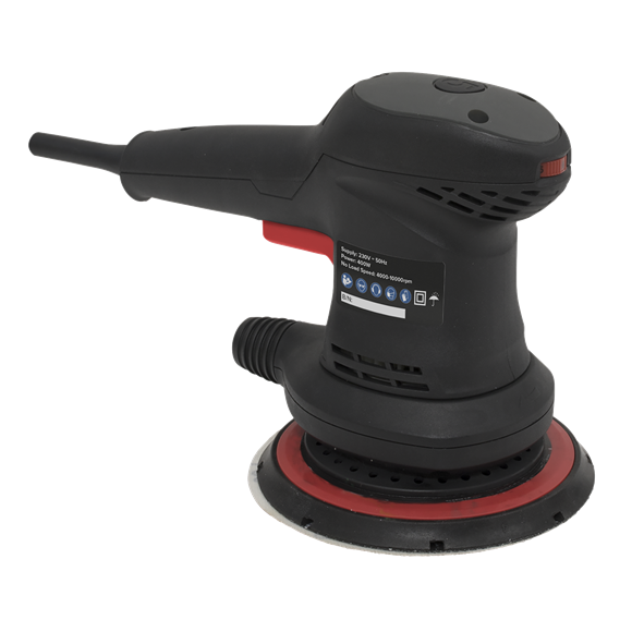 Sealey OS400 Random Orbital Electric Sander Ø150mm 400W