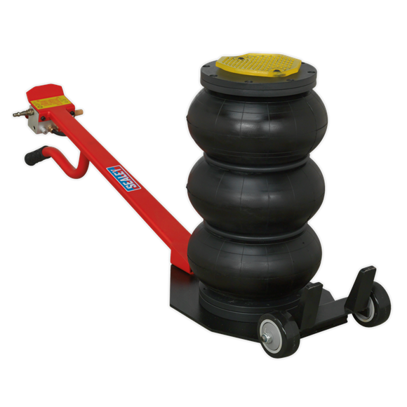 Sealey PAFJ3 Premier Air Operated Fast Jack 3tonne 3-Stage - Long Handle