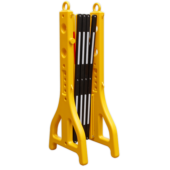 Sealey PFB2500 Folding Barrier 2500mm Plastic