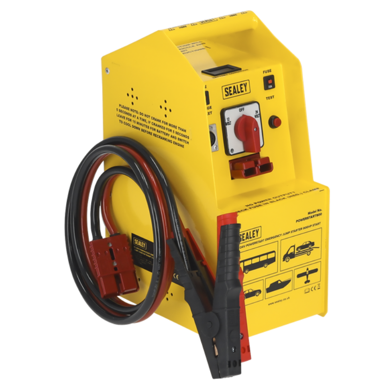Sealey POWERSTART900 PowerStart Emergency Jump Starter 900hp Start 12/24V