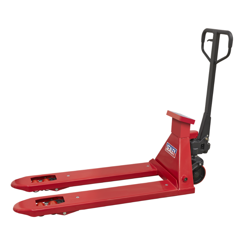 Sealey PT1150SC Pallet Truck with Scales 1150 x 555mm 2000kg Capacity