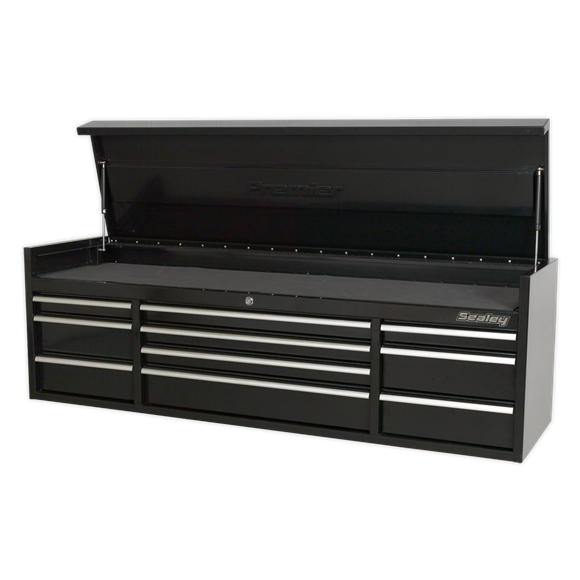 Sealey PTB181510 Topchest 10 Drawer 1830mm Heavy-Duty Black
