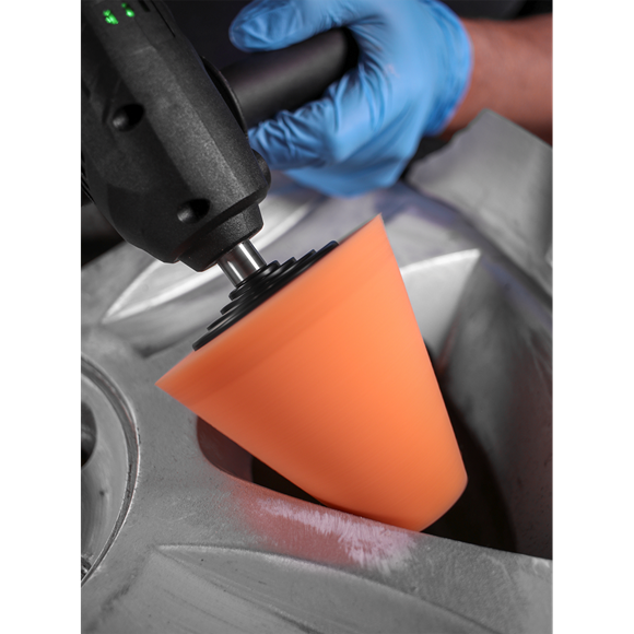 Sealey PTCCHC85O Buffing & Polishing Foam Cone Orange/Firm
