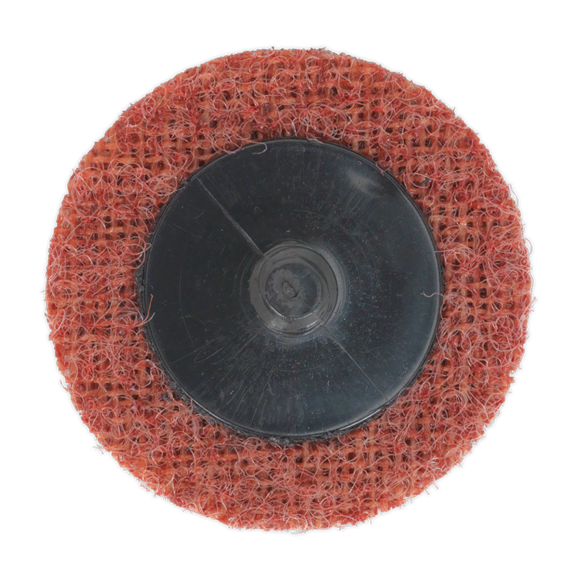 Sealey PTCQC50M Quick-Change Preparation Pad Ø50mm Medium Pack of 10