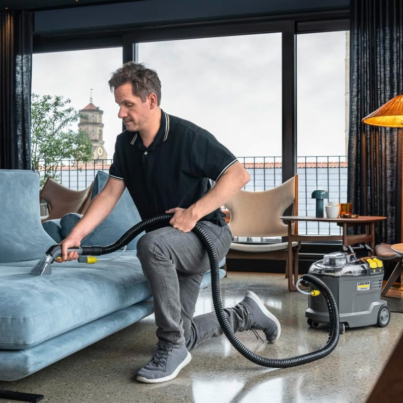 Karcher Puzzi 8/1 Carpet and Upholstery Cleaner with Hand Nozzle