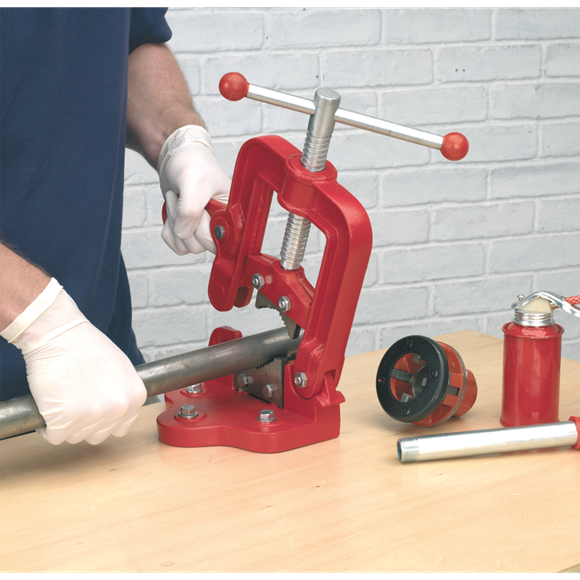 Sealey PV63B Pipe Vice 85mm Bench Model