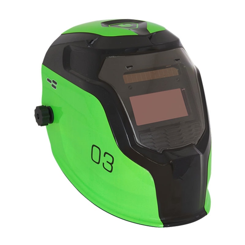 Sealey PWH3 Auto Darkening Welding Helmet Shade 9-13 - Green
